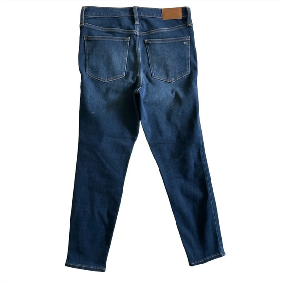 Madewell 10’ high rise button fly skinny 28 - Picture 3 of 3